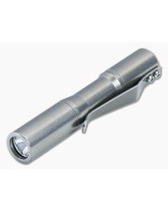 CWF Micro Click Flashlight Titanium Tumbled Finish (5000K)