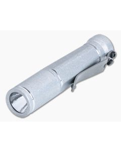 Laulima Metal Craft Todai Slim Flashlight Tumbled Aluminum 4000K Neutral White LED 14500 Flashlight