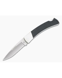 Buck Legacy 501 Squire Black Burlap Micarta 