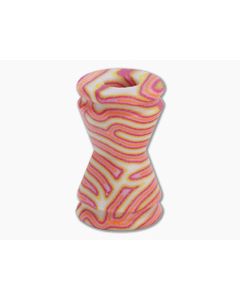 Dawson Machine Craft Toxic Crazy Fiber Hourglass Lanyard Bead