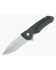 Buck Sprint Select Green GFN Stonewash Blade Bearings Flipper 840GRS