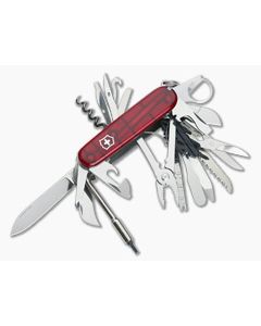 Victorinox SwissChamp XLT Translucent Red Swiss Army Knife 1.6795.XLT-X2