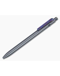 Tactile Turn Standard Slim Side Click Pen Zirconium Timascus Clip