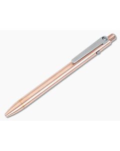 Tactile Turn Short Slim Side Click Pen Copper