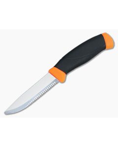 Mora of Sweden Companion F Rescue Serrated Fixed Knife Stainless Blade