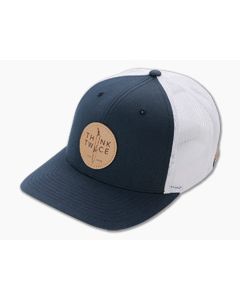 Chris Reeve Knives CRK Favorite Trucker Hat Navy/White Snap Back Hat