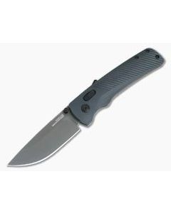 SOG Flash AT Urban Grey Plain PVD D2 AT-XR Lock Assisted Folder 11-18-05-57