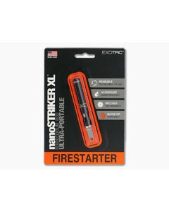Exotac nanoSTRIKER XL Fire Starter Black 3100-BLK