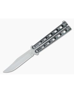 Bear and Son Galaxy Butterfly Gray Clip Point 