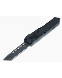 Guardian Tactical GTX-025 Tanto Black Handle OTF Black Elmax 123121