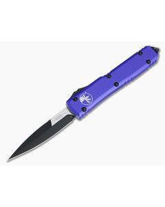 Microtech Ultratech Bayonet Black M390 Purple OTF Automatic Knife 120-1PU
