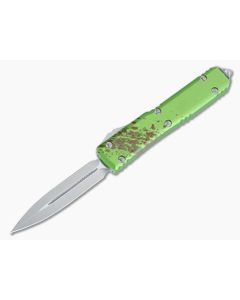 Microtech Ultratech Zombie Signature OTF Stonewash Double Edge 122-10Z