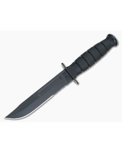 Kabar Black Short Serrated Knife 1259