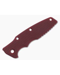 Hinderer Knives Eklipse 3.5" Handle Scale Textured Red G10 1265
