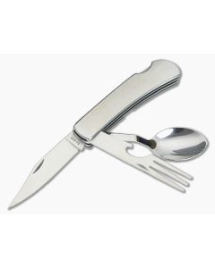 Kabar Hobo Stainless Fork Knife Spoon Folder 1300