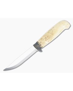 Marttiini Knives Lynx Bronze Curly Birch Fixed Blade 134012C