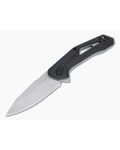 Kershaw Airlock Stonewashed Reverse Tanto Black GFN Assisted Liner Lock Flipper 1385
