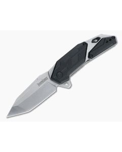Kershaw Jetpack Stonewashed Tanto Black GFN Assisted Liner Lock Flipper 1401