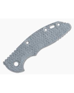 Hinderer Knives XM-18 3" Textured Black Canvas Micarta Handle Scale 1407