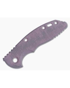 Hinderer Knives XM-18 3" Smooth Burgundy Micarta Handle Scale 1408