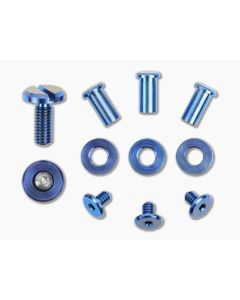 Hinderer Knives Complete Hardware Kit for XM-18 3.0" Stonewashed Blue Titanium 1453