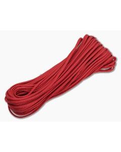 550 Paracord Red 100 Feet