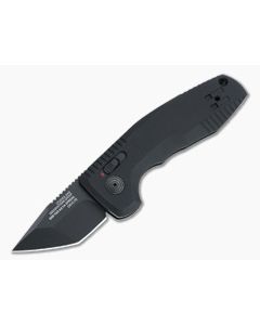 SOG TAC AU Compact Ca Special Tanto Blackout D2 AU-XR Lock Automatic Folder 15-38-14-57