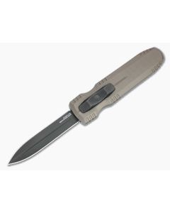 SOG Pentagon OTF Flat Dark Earth Double Edge S35VN Top Slide OTF Automatic 15-61-02-57