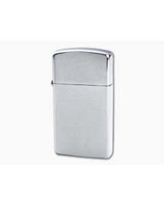 Zippo Slim Lighter Brushed Stainless 1600