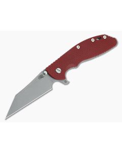 Hinderer XM-24 Skinny Wharncliffe Red G10 Working Finish