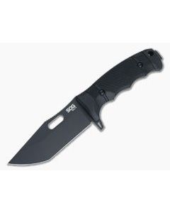 SOG Seal FX Tanto Black S35VN Black GRN Tactical Fixed Blade Knife 17-21-02-57