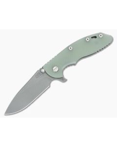 Hinderer XM-18 3.5 Skinny Hollow Ground Slicer Translucent G10 WF