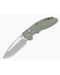 Hinderer XM-18 3.5 Automatic Spearpoint Battle Green
