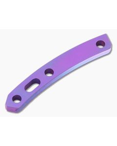 Hinderer XM-18 3.5 Titanium Backspacer Stonewash Purple