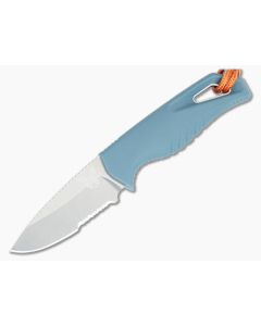 Benchmade 18050S Intersect Part Serrated MagnaCut Fixed Blade Depth Blue Handle