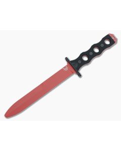 Benchmade SOCP Trainer Black G10 Red Cerakote 440C Blunt Dagger Blade 185T
