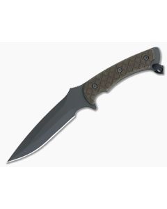 Spartan Blades Ares Fighter Black Blade Green Micarta Black Nylon