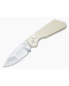 Protech PT Plus Custom Hand Ground Textured Bronze Aluminum