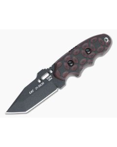 TOPS C.A.T. Black Tanto Red/Black Rocky Mountain Bullseye G10 Fixed Blade 203T-02