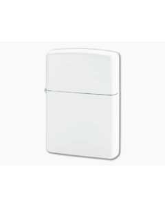 Zippo Lighter Matte White Pipe Lighter 214PL