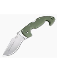 Cold Steel Lynn Thompson Signature Spartan S35VN Green G10 Limited Folder 21STAA