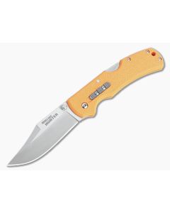 Cold Steel Double Safe Hunter Stainless Clip Point Orange GFN Back Lock Folder 23JB