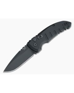 Hogue A01 MicroSwitch Black Drop Point Auto