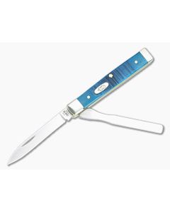 Case Baby Doc Caribbean Blue Sawcut Bone 25582