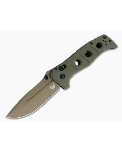 Benchmade 275FE-2 Adamas Flat Earth Cruwear Green G10