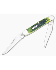 Case Muskrat Green Apple Bone 27866