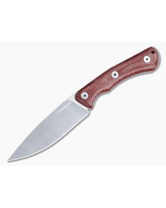 Condor Tool & Knife Sport X.E.R.O. Campfire Knife 14C28N Red Micarta Fixed Blade CTK2844-4.3SK