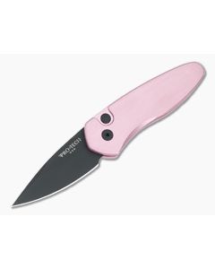 Protech Sprint Auto Pink Handle Black Blade