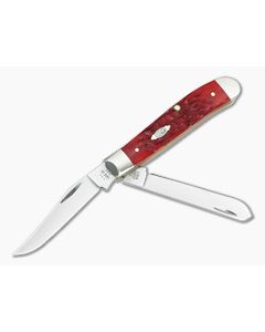 Case Mini Trapper Dark Red Bone 31952