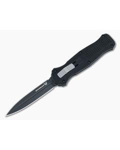 Benchmade 3300BK Infidel OTF Automatic Knife Black D2 Plain Edge